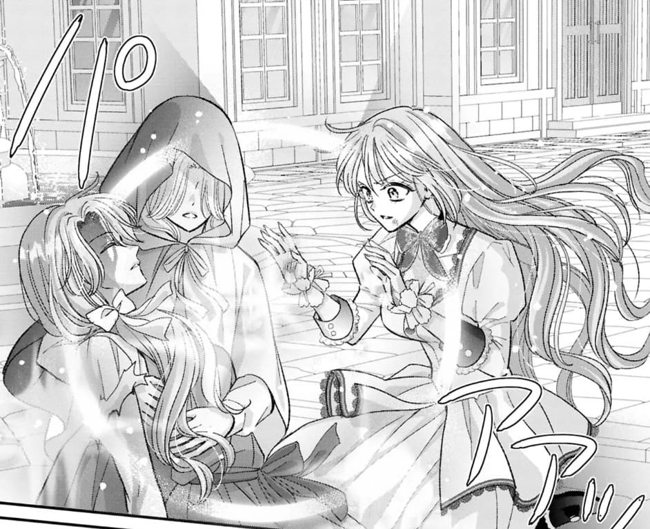 負傷したシーラの母親を救うイルゼ(=主人公)